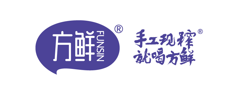 方鲜手工现榨 logo