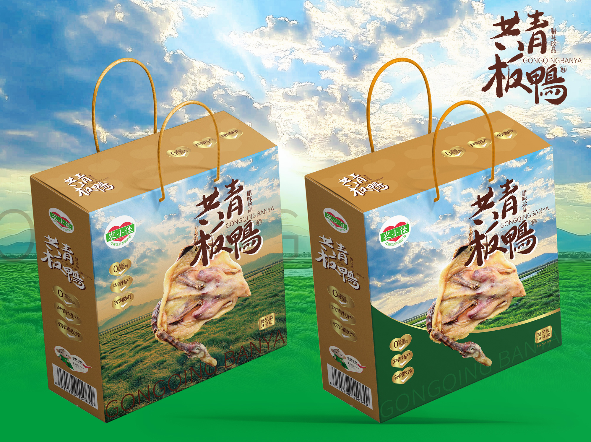 农小佳 江西农产品品牌设计案例应用图17