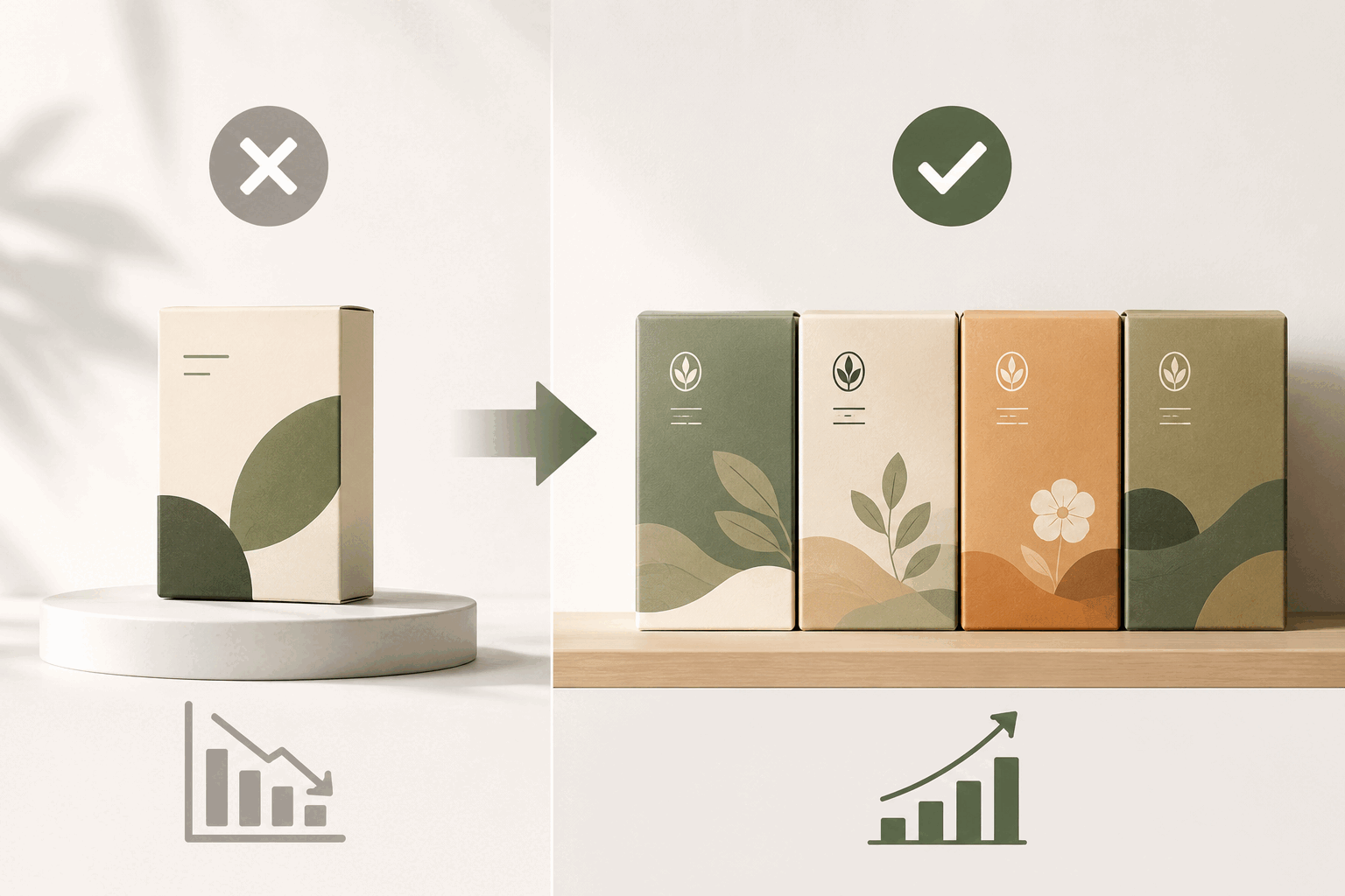 南昌产品线包装设计怎么规划：单品好看不等于系列好卖。