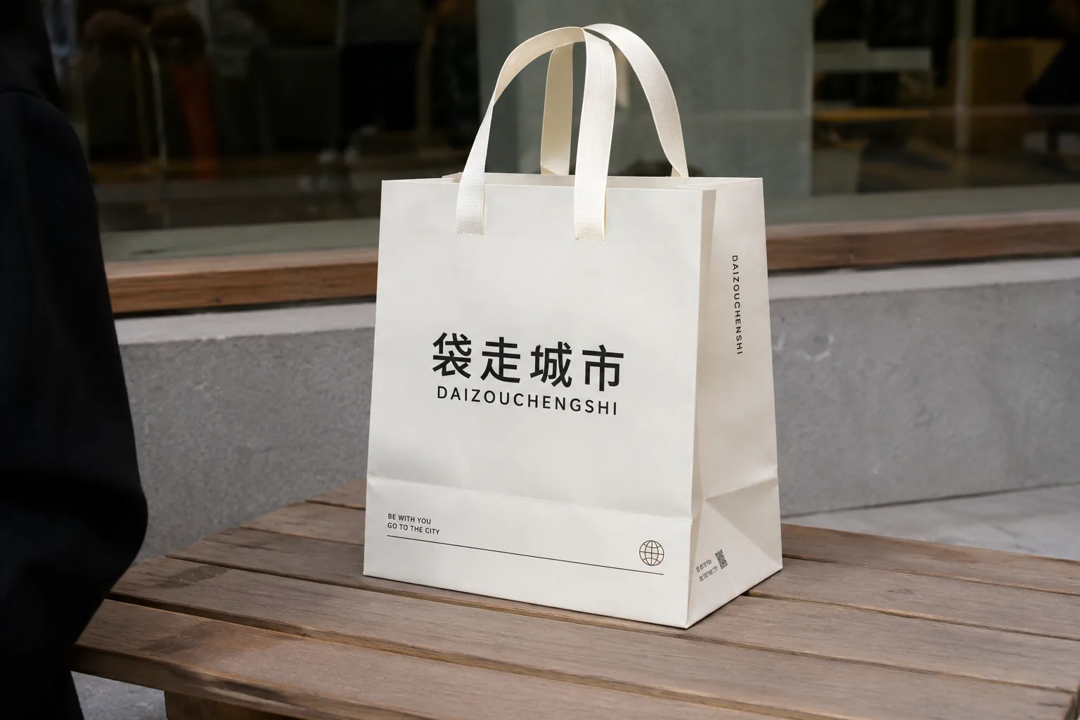 品牌VI应用手提袋物料系统实拍