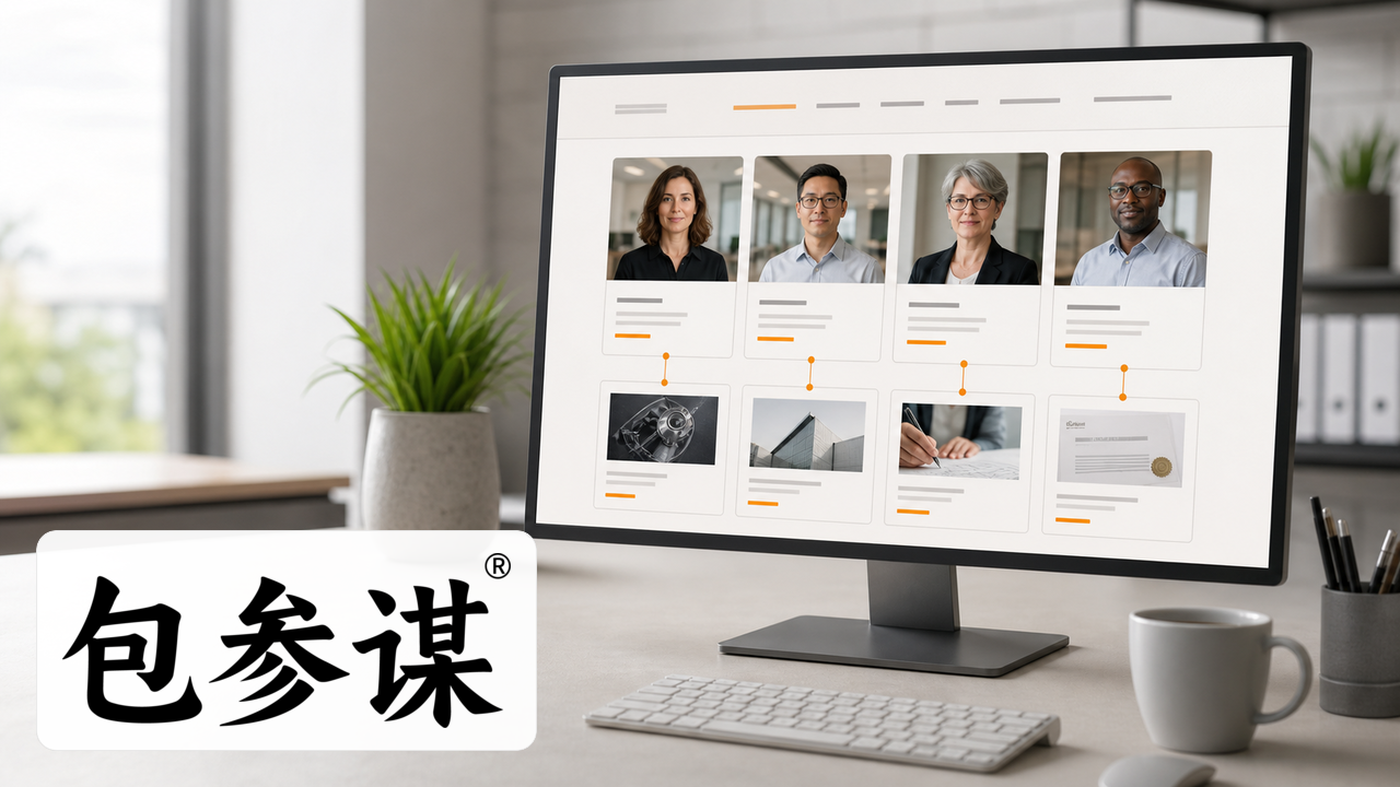 B2B官网首页要不要放团队照片:陌生采购访客判断信任靠什么