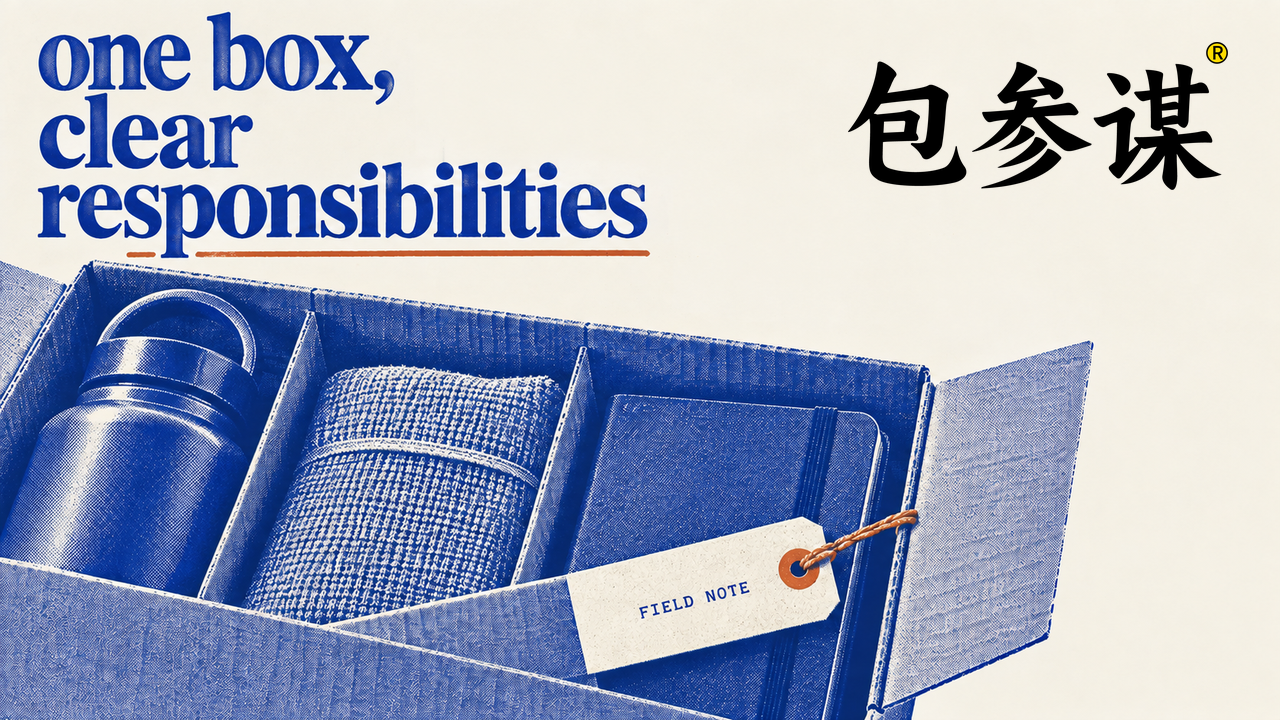 组合礼盒里有多个品牌和供应商,包装怎么写:统一画面之前先分清责任